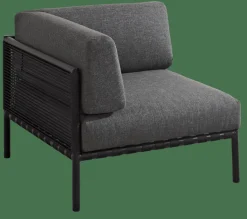 JUMBO Fauteuil De Coin Noir^CASA Outlet