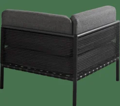 JUMBO Fauteuil De Coin Noir^CASA Outlet