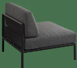 JUMBO Fauteuil Lounge Noir^CASA Discount