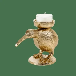 KIWI Support Pour Bougie Chauffe-plat Doré^CASA