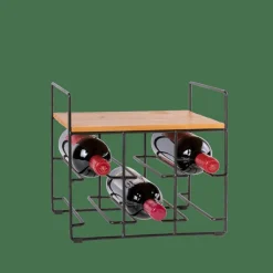 LIZE Porte-bouteilles Noir^CASA Hot