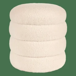 LOBBY Pouf Blanc Cassé^CASA New