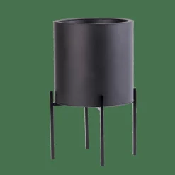 LOUNGE Pot De Jardin Noir^CASA Online