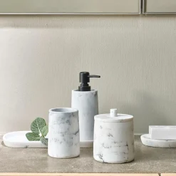 LUNA Porte-savon Blanc^CASA New