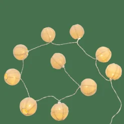 LYNN Guirlande Lumineuse 10 LEDs Beige^CASA