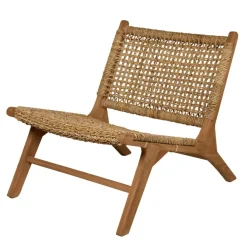 MADURA Fauteuil Lounge Naturel^CASA Online