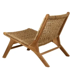 MADURA Fauteuil Lounge Naturel^CASA Online