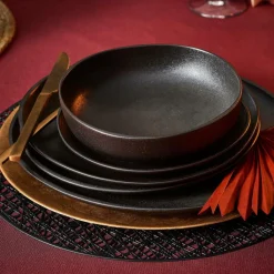 MAGMA Assiette Noir^CASA Online