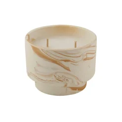 MARBLE Bougies D'extérieur Blanc, Orange^CASA Sale