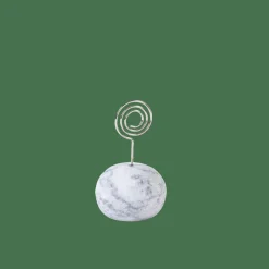 MARBLE Porte-nom Blanc^CASA Online