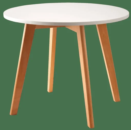 MATHIAS Table Pour Enfants Avec 2 Chaises Natural/blanc^CASA Clearance