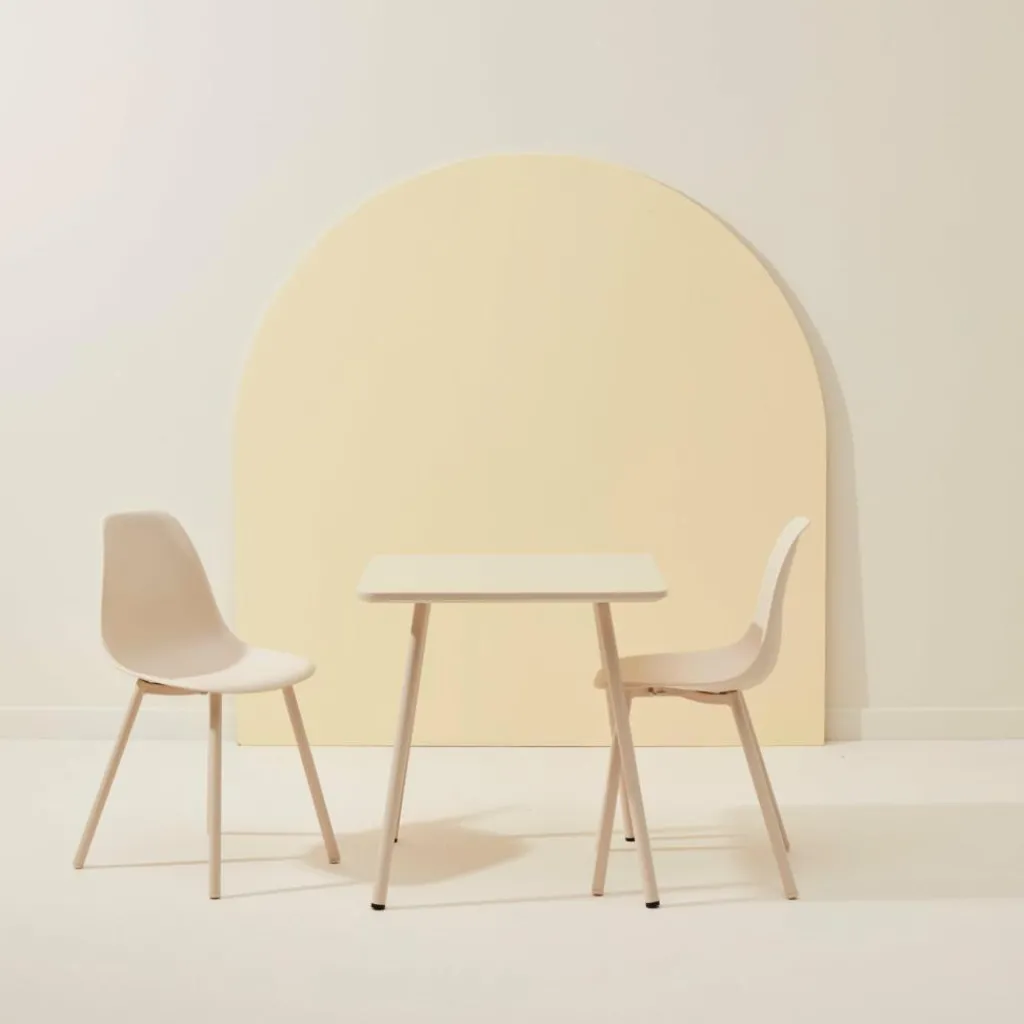 MIKA Table Pour Enfants Avec 2 Chaises Sable^CASA Best