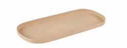 MILA Plat De Présentation Beige^CASA