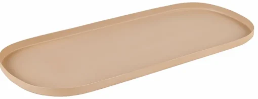 MILA Plat De Présentation Beige^CASA