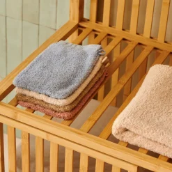 MINERAL Gant De Toilette Bleu^CASA Clearance