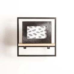 MIX&MATCH Étagère à Suspendre Noir, Naturel^CASA Outlet