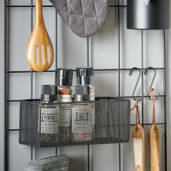 MODULAR Panier En Fil Noir^CASA New