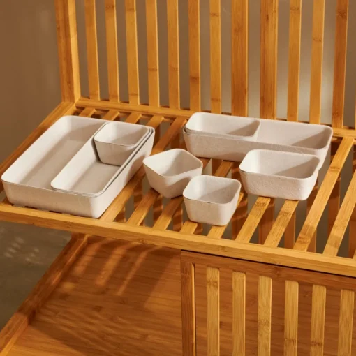 MODULAR SAND Panier En Fil Beige^CASA Outlet