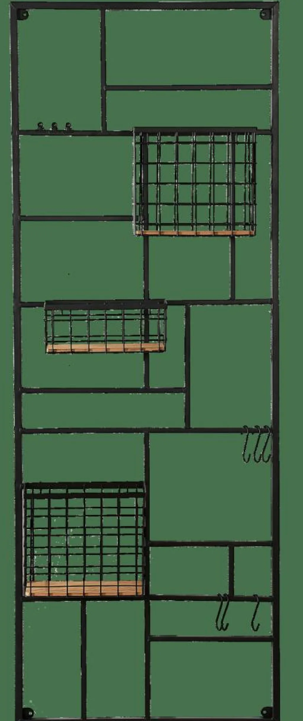 MODULAR Étagère Murale Noir^CASA Best