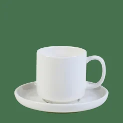 MOON Tasse Et Soucoupe Expresso 9 CL Blanc^CASA New