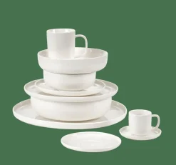 MOON Tasse Et Soucoupe Expresso 9 CL Blanc^CASA New