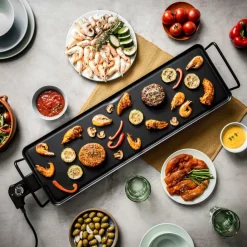 NEW PLANCHA Plaque à Griller XXL Noir^CASA Online