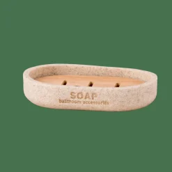 NEW RESIN Porte-savon Naturel^CASA Discount
