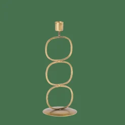 OVAL Bougeoir Doré^CASA New
