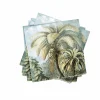 PALMEN Set De 20 Serviettes Vert^CASA Discount