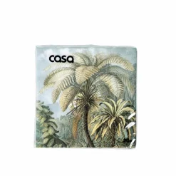 PALMEN Set De 20 Serviettes Vert^CASA Discount