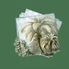 PALMEN Set De 20 Serviettes Vert^CASA Online