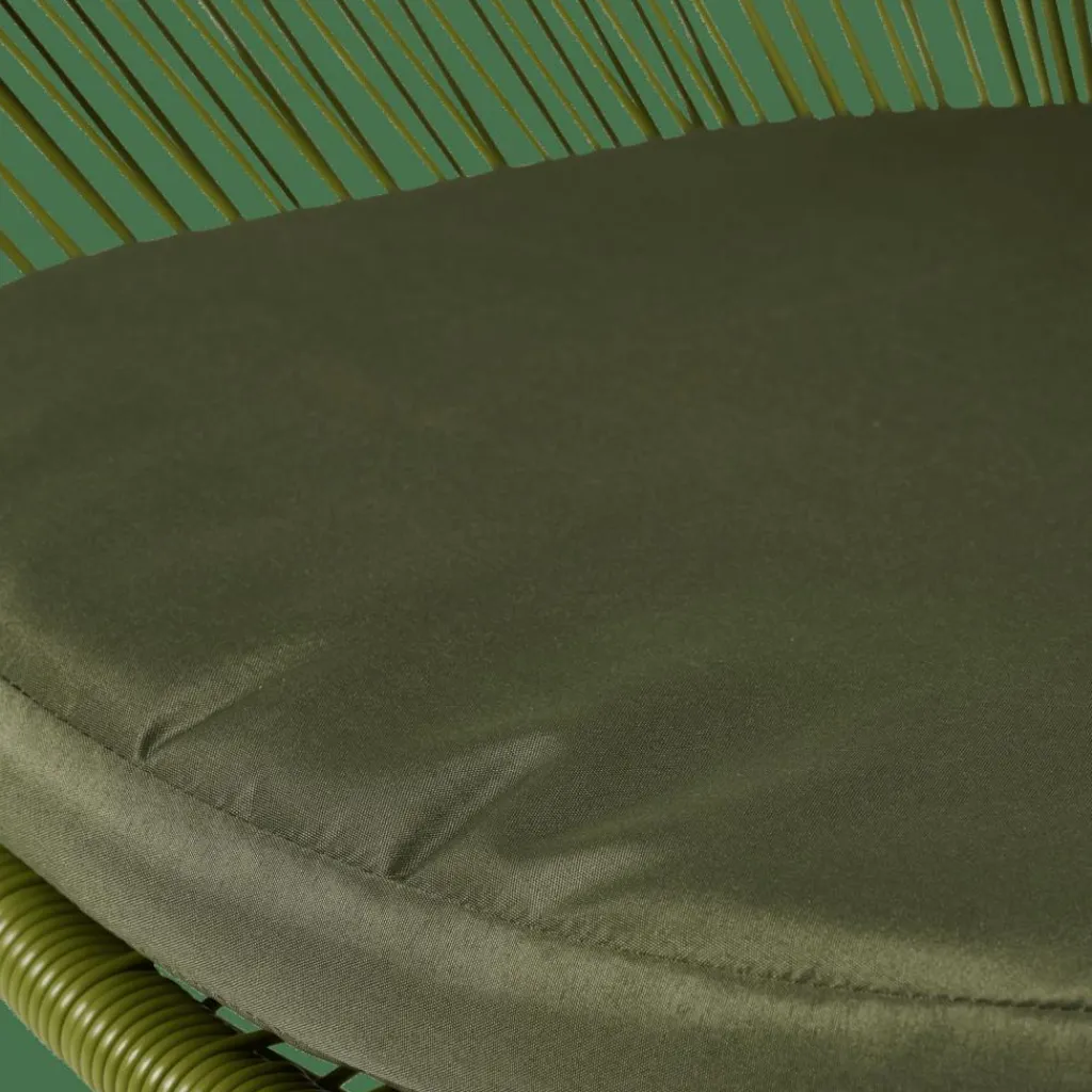 PAPAYO Chaise Lounge Avec Coussin Vert^CASA Discount