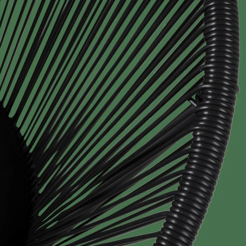 PAPAYO Chaise Lounge Noir^CASA Clearance