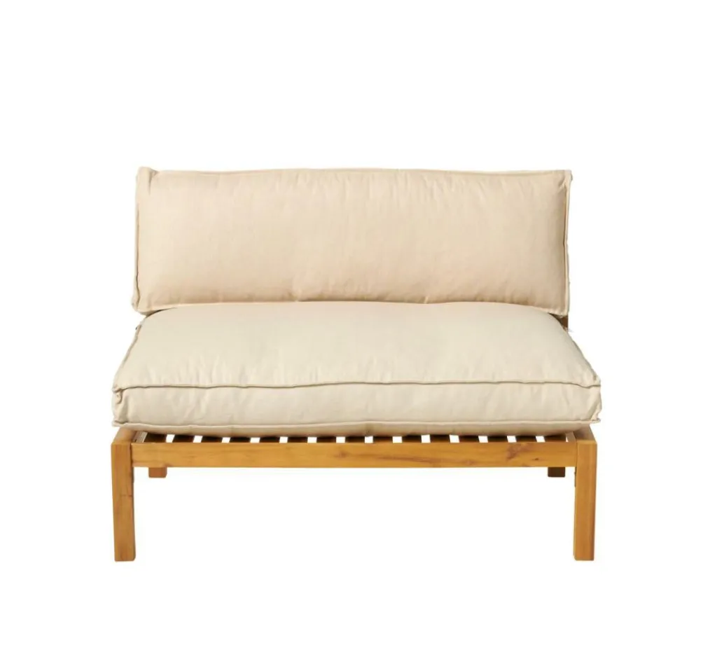 PAULETTA ECO Coussin écolo Sable Beige^CASA Discount