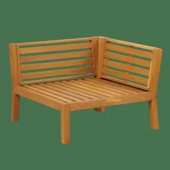 PAULETTE Fauteuil Lounge Naturel^CASA Outlet