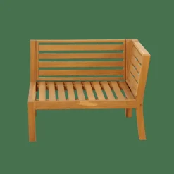 PAULETTE Fauteuil Lounge Naturel^CASA Outlet