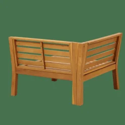 PAULETTE Fauteuil Lounge Naturel^CASA Outlet