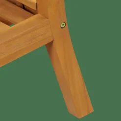 PAULETTE Fauteuil Lounge Naturel^CASA Outlet