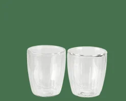 PAUSA Verre Double Paroi Set De 2 12,5 CL Transparent^CASA Hot
