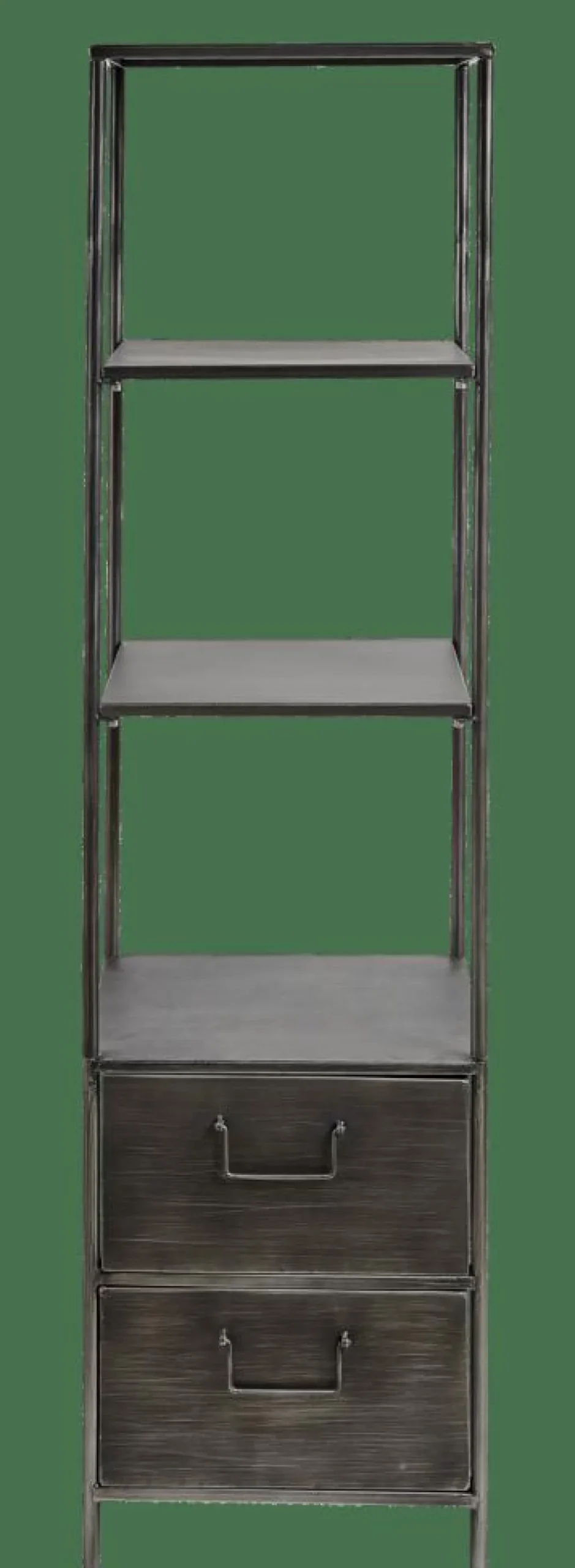 PHARMA Étagère Murale Avec 2 Tiroirs Noir^CASA Hot