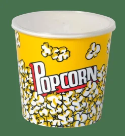 POPCORN Seau à Pop-corn Avec Couvercle Multicolore^CASA Best