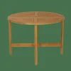 PORTLAND Table Pliante Naturel^CASA New