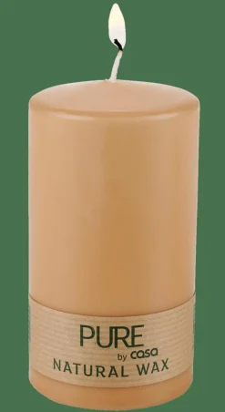 PURE Bougie Cylindrique Beige^CASA New