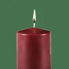 PURE Bougie Cylindrique Rouge Foncé^CASA Outlet