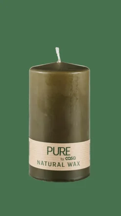 PURE Bougie Cylindrique Vert^CASA Online