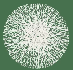 RAMI Set De Table Blanc^CASA