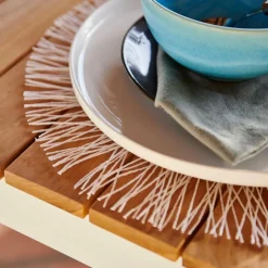 RAMI Set De Table Blanc^CASA