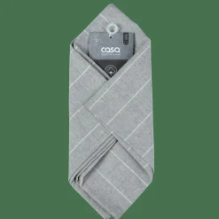 RECYCLE Serviette Gris^CASA