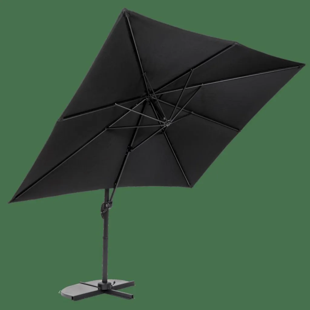 RIVA Parasol Déporté Sans Pied De Parasol Noir^CASA Online