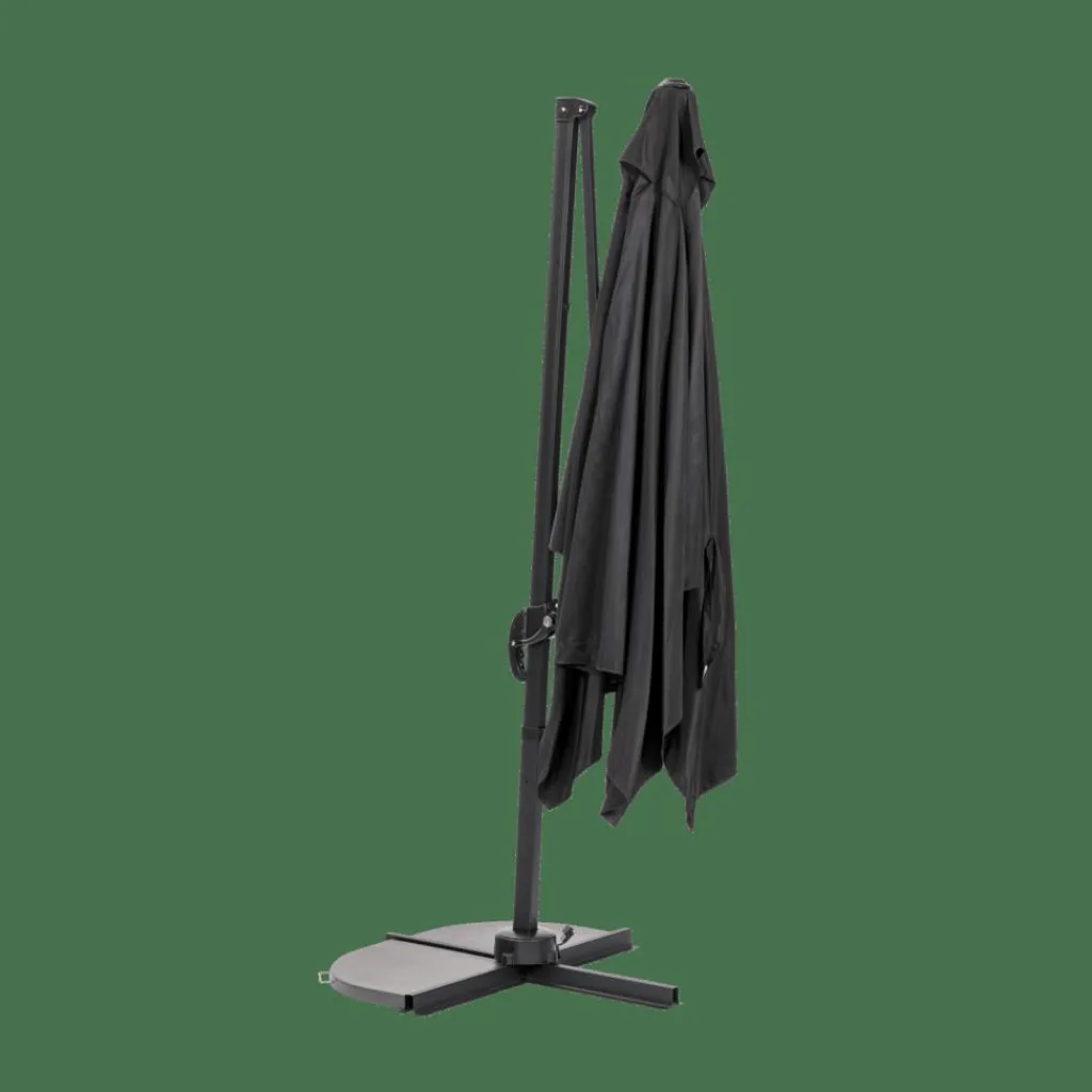 RIVA Parasol Déporté Sans Pied De Parasol Noir^CASA Online